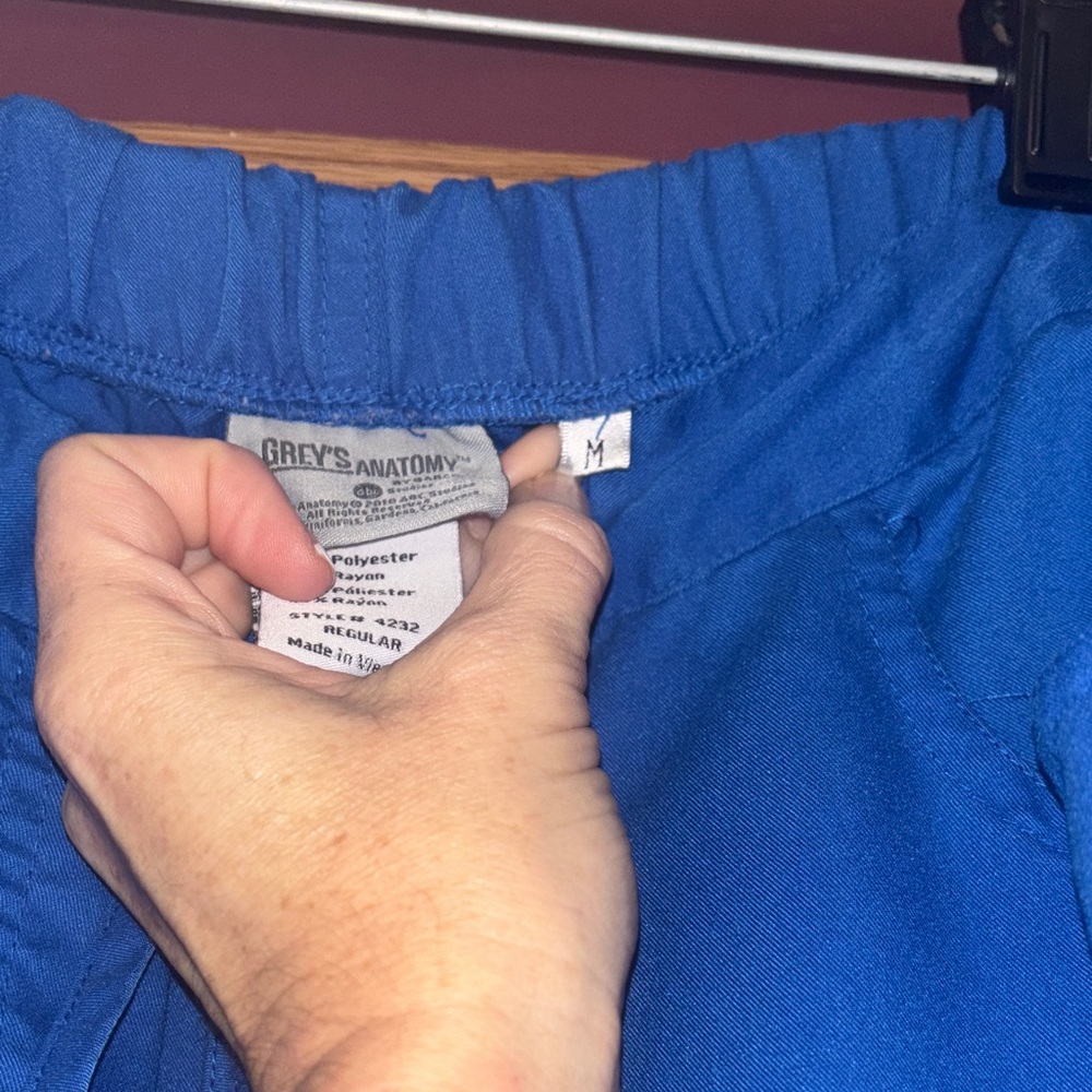 Blue Scrub Set - Picture 4 of 6